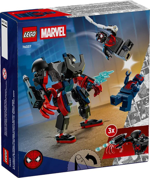 LEGO - 76337 MECH DI MILES MORALES VS. SPIDER-MAN 2099 - 2260001265