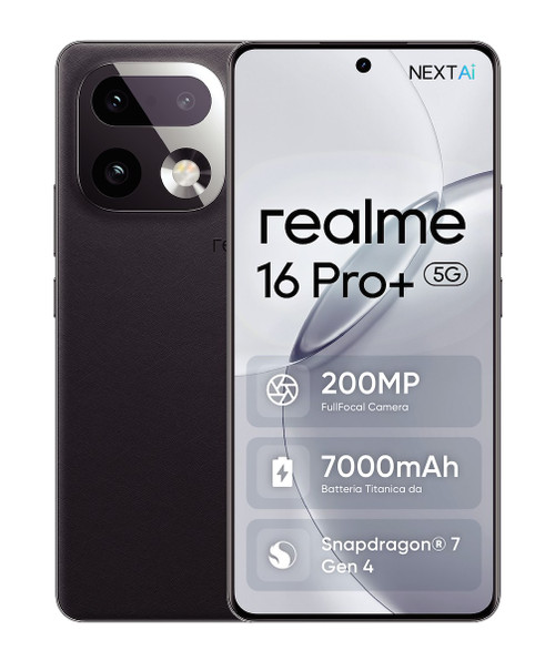REALME - REALME 16 PRO+ 5G MASTER GREY (512GB 12GB) - 2250017805 REALME 0 | Trony.it
