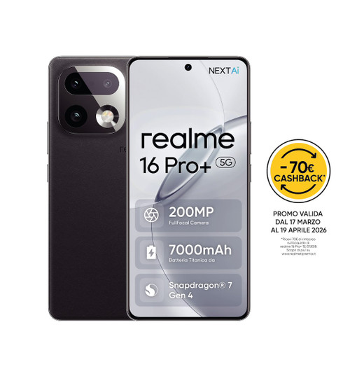 REALME - REALME 16 PRO+ 5G MASTER GREY (512GB 12GB) - 2250017805