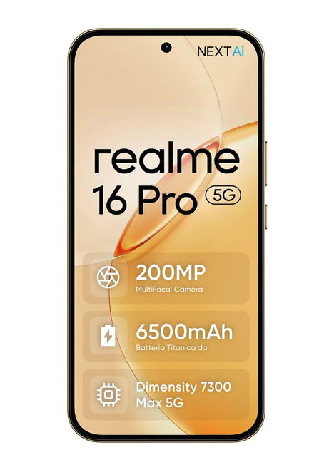 REALME - REALME 16 PRO 5G MASTER GOLD (256GB 8GB) - 2260000080