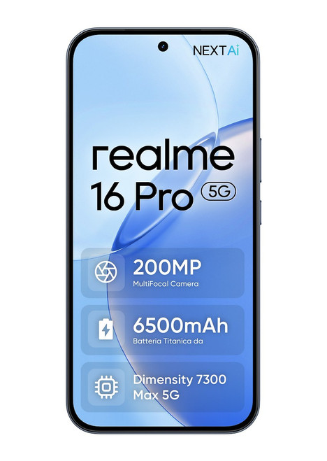 REALME - REALME 16 PRO 5G PEBBLE GREY (256GB 8GB) - 2260000079