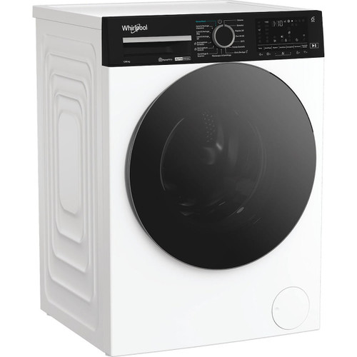 WHIRLPOOL - WASHER/DRYER, Capacità 12kg+8kg, classe D|A-10%, colore bianco, Autodose, vapore, porta nera, Wi-Fi - 2260000918