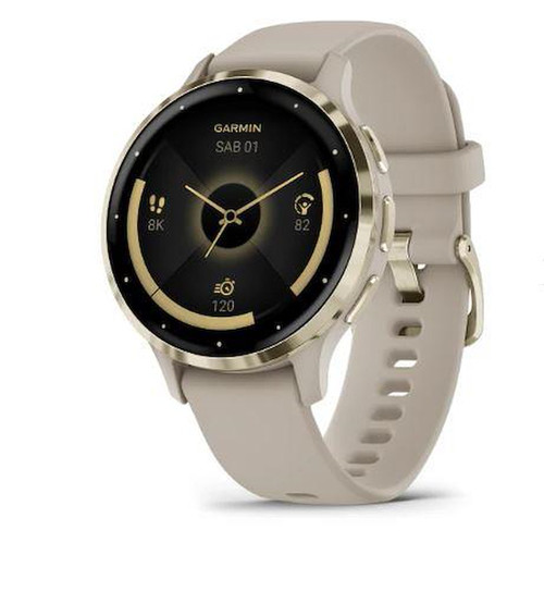 GARMIN - VENU 3S, GRAY, GOLD - 2240019070 GARMIN 0 | bottegaverde.live