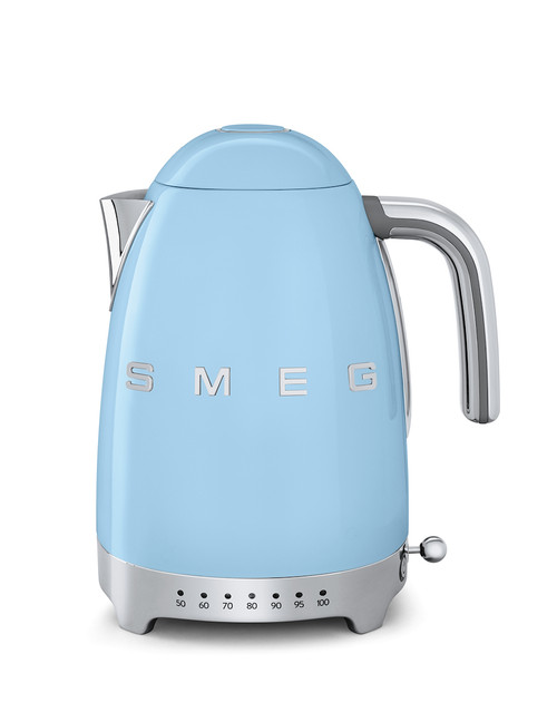 SMEG - Smeg Bollitore A Temperatura Variabile 50's Style – Azzurro LUCIDO – KLF04PBEU - 2200005126 SMEG 0 | Trony.it