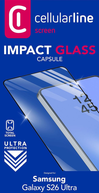 CELLULARLINE - IMPACT GLASS CAPSULE - GALAXY S26 ULTRA - 2260001965