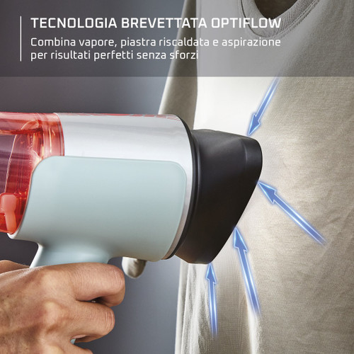 ROWENTA - AeroSteam, Stiratore Verticale, Risultati come un Ferro da Stiro, Rapido e Intuitivo, DR9814F0 - 2250014166