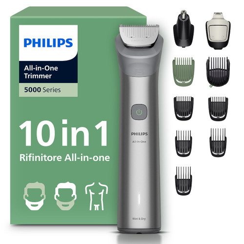 PHILIPS - RIFINITORE ALL-IN-ONE PHILIPS SERIE 5000 MG5921/15 - 2250011660 PHILIPS 0 | trony.live
