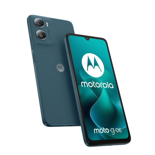TIM - moto g06 (24 (8+8+8)/256GB, HD+ 6.88" 120Hz, MediaTek Helio G81 Extreme, 50MP, 5200mAh, Android 15, custodia inclusa) - 2260001752