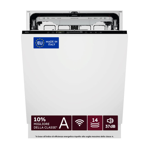 AEG - Lavastoviglie Incasso 60 Cm - Int. Totale 14 Coperti Classe A-10% 37 Dba MADE IN ITALY GI9210X2TF - 2260002230