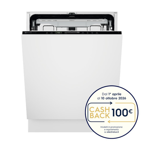 ELECTROLUX - LAVASTOVIGLIE INCASSO 60 CM - INT. TOTALE 14 COPERTI CLASSE A-10% 38 dBA E82LX220S MADE IN ITALY - 2260002911