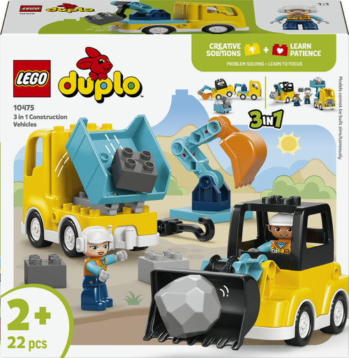 LEGO - 10475 DUPLO VEICOLI DA CANTIERE 3 IN 1 - 2260003757 LEGO 0 | Trony.it