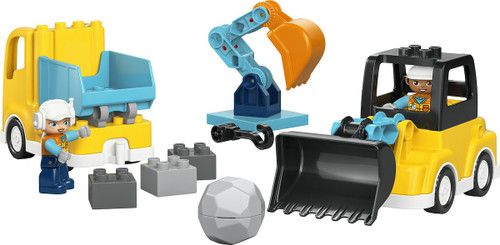 LEGO - 10475 DUPLO VEICOLI DA CANTIERE 3 IN 1 - 2260003757