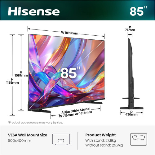 HISENSE - 85E79S - 2260002523