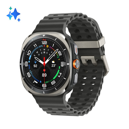 SAMSUNG - GALAXY WATCH ULTRA 47MM LTE, 2+64GB TITANIUM SILVER - 2250017260