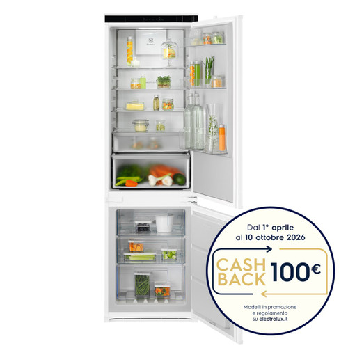 ELECTROLUX - FRIGORIFERO COMBINATO MULTIFLOW CLASSE D ENA7CD18S - 2260003414