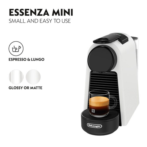 DE'LONGHI - Macchina per il caffè con sistema a capsule Nespresso ESSENZA MINI - 2260003905 DE'LONGHI 0 | trony.live