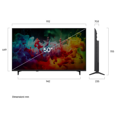 LG ELECTRONICS - QNED AI MINILED QNED70B 50QNED70B6C - 2260005000