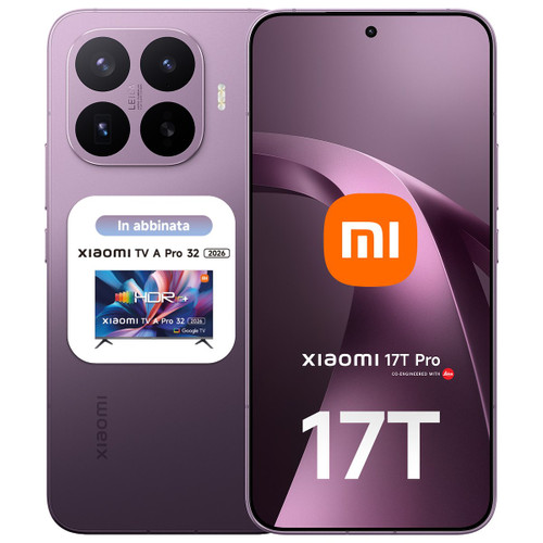 XIAOMI - Xiaomi 17T Pro,12+512G, Deep Violet - 2260005427