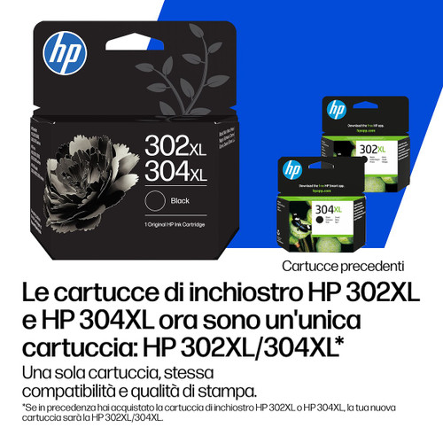 HP - Cartuccia di inchiostro nero originale HP 302XL/304XL - 2260004718