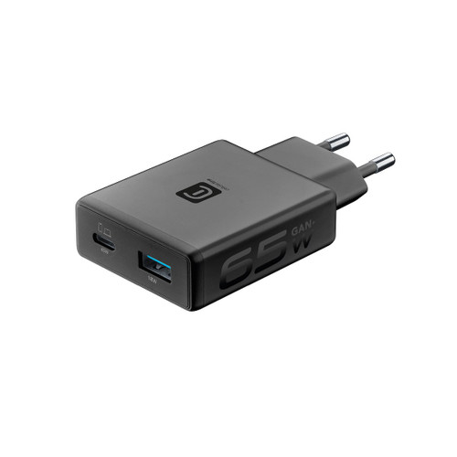 CELLULARLINE - CHARGER POWER LITE 65W SLIM DUAL A+C - 2260006400