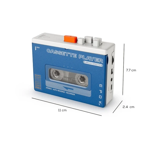 BIG BEN - BTTAPEBL- SPEAKER BT "WALKMAN" CON MUSICASSETTA RE - 2250016997