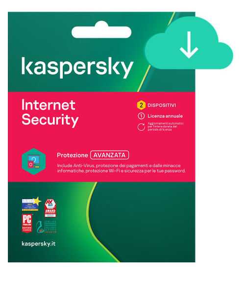 KASPERSKY - KASPERSKY INTERNET SECURITY 2-DEVICE / 1-YEAR BS E - 8080001068