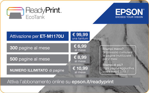 EPSON - READY PRINT ET-M1170U - 8080001059