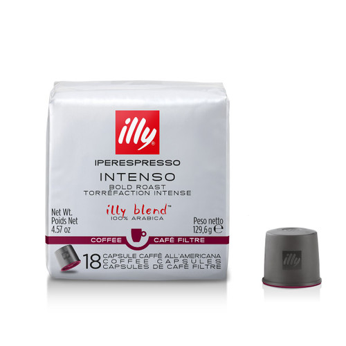 ILLY - 18 CAPSULE IPERESPRESSO CAFFÈ AMERICANA INTENSO - 2220006416