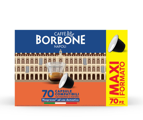 CAFFE' BORBONE - COMPATIBILI NESPRESSO - MISCELA NOBILE - 70 CAPS - 2240019213