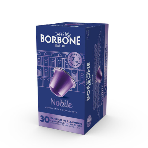 CAFFE' BORBONE - COMP. NESPRESSO ALLUMINIO - MISCELA NOBILE-30 CAPS - 2250006883
