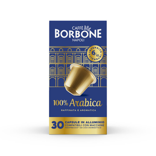 CAFFE' BORBONE - COMP. NESPRESSO ALLUMINIO - 100% ARABICA - 30 CAPS - 2250006882