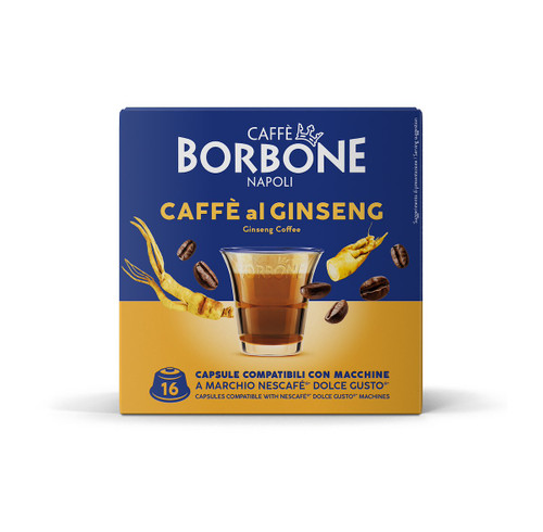 CAFFE' BORBONE - COMPATIBILI DOLCE GUSTO - CAFFE GINSENG - 16 CAPS - 2250008229