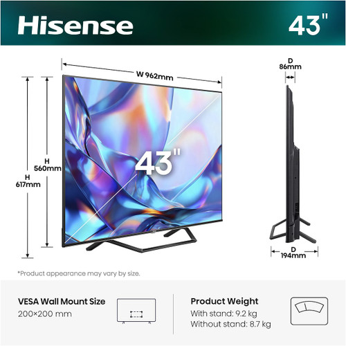 HISENSE - 43A79S - 2260004828