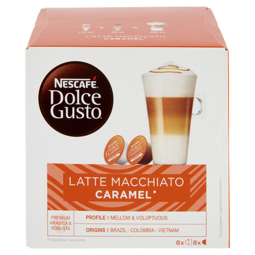 Nescafé Dolce Gusto - LATTE MACCHIATO CARAMEL 16 CAPSULE - 2260005876