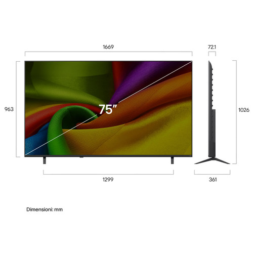 LG ELECTRONICS - NANO 4K UHD AI NU85 75NU850B6LA - 2260005059