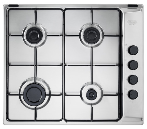 DE'LONGHI - inox, 4 gas, griglie smaltate lucide - 2190014525