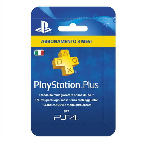 SONY ENTERTAINMENT - PS PLUS CARD HANG 90 DAYS - 2160009216