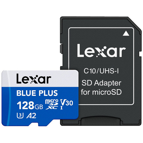 LEXAR - 128GB LEXAR MICROSDXC BLUE PLUS - 2260006461