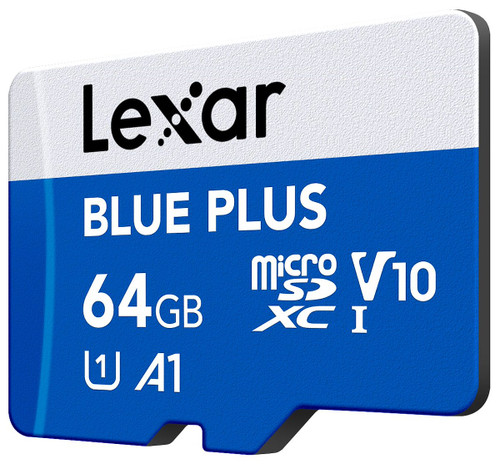 LEXAR - 64GB LEXAR MICROSDXC BLUE PLUS - 2260006460