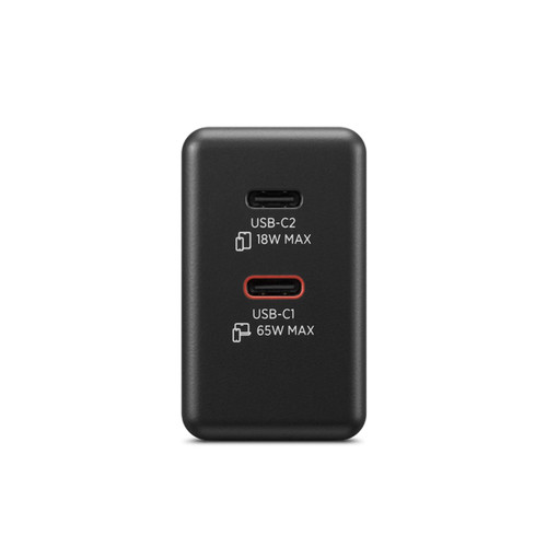 LENOVO - Caricabatterie Lenovo Dual USB-C 65W GaN - 2260002382