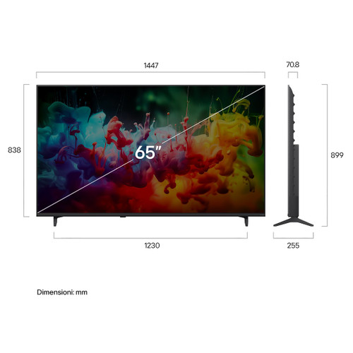 LG ELECTRONICS - QNED AI MINILED QNED70B 65QNED70B6C - 2260004993