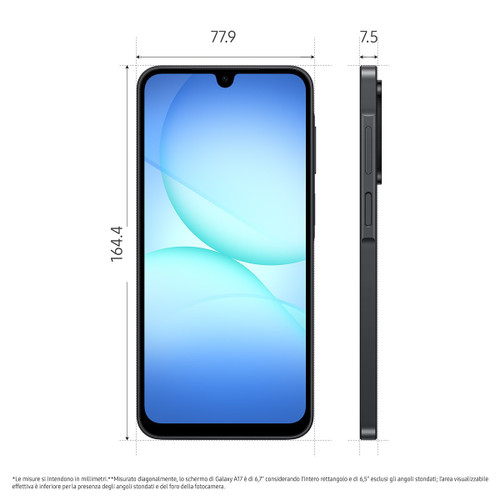 VODAFONE - Galaxy A17 LTE 4+128GB Black - 2260007403