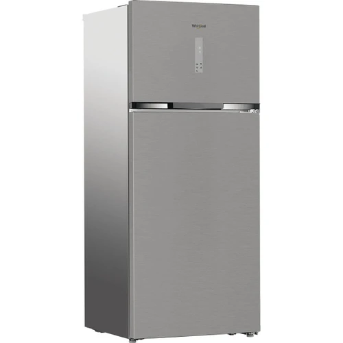 Whirlpool Europe srl - WHD2 6552 X4E Frigorifero doppia porta a libera installazione, Dual no frost, 78cm, Classe E, Pearl Inox, 37 dbA, h 187c - 2250004436