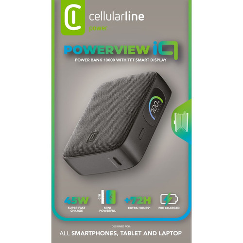 CELLULARLINE - POWERVIEW IQ POWER BANK 10.000 - 2260001948