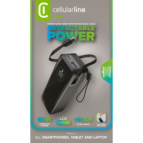 CELLULARLINE - POWER BANK ROLLER 20000 - 2260004051