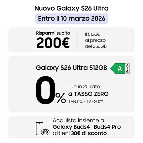 VODAFONE - Galaxy S26 Ultra 256GB+12GB Black - 2260003203