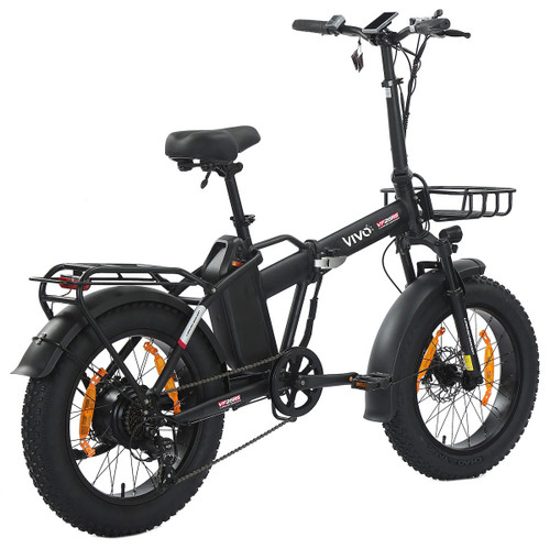 VIVOBIKE - E-BIKE 20" FAT SPORT  BLACK - 2260006831 VIVOBIKE 0 | Trony.it