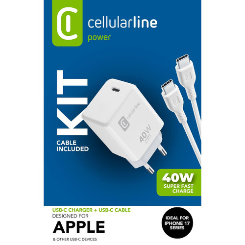 CELLULARLINE - KIT ACH USB-C 40W - 2260007884