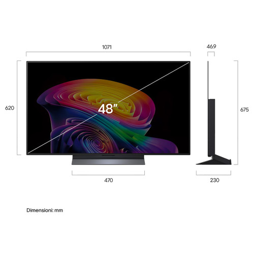 LG ELECTRONICS - OLED EVO AI C6 OLED48C65LA - 2260004936