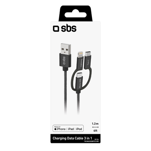 SBS - TECABLEUSBIP531BW - 2240015208